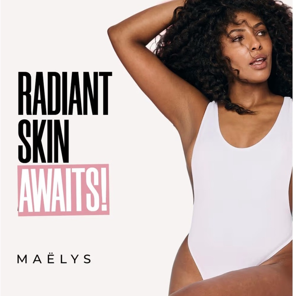 New MAËLYS RE-SHINE Illuminating Body Serum - Hyaluronic Acid Body Serum 3.5 oz - Picture 2 of 9